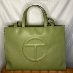 Medium Drab Telfar Shopping Bag